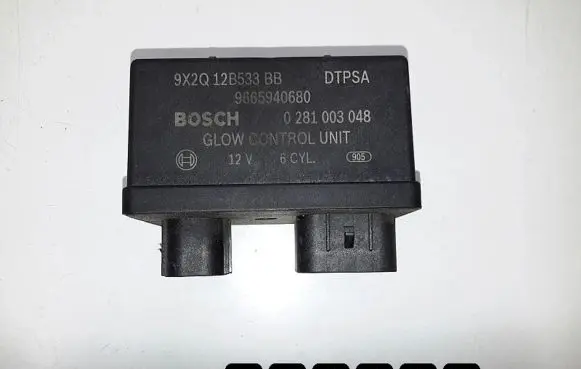 Jaguar XF Glow plug pre-heat relay 9X2Q12B533BB 9665940680