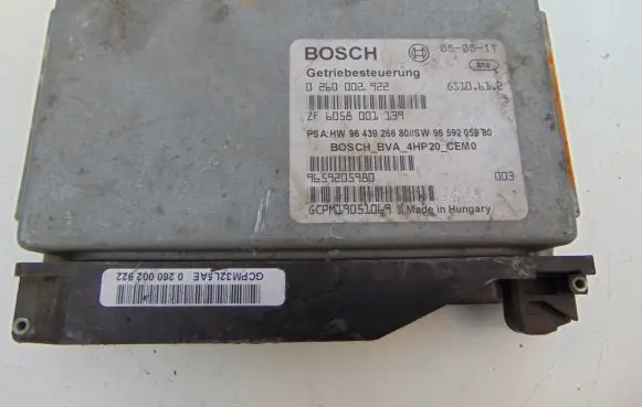 Peugeot 407 Gearbox control unit/module 9659205980 0260002922