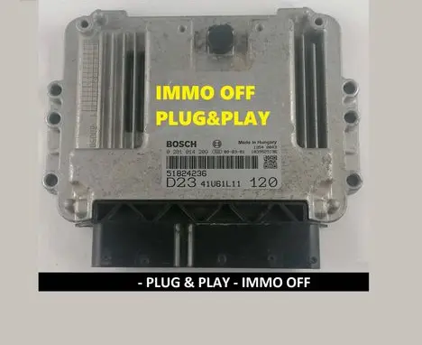 Fiat Ducato Engine control unit/module 51824236 0281014209 41U61L11