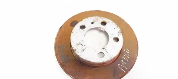 Volkswagen Cross Polo Rear brake disc neventiliuojamas