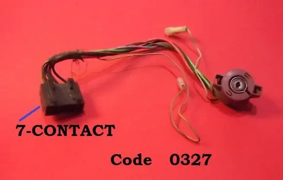 BMW 3 E30 Ignition lock contact 0327
