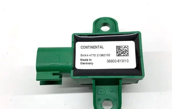 Airbag deployment crash/impact sensor