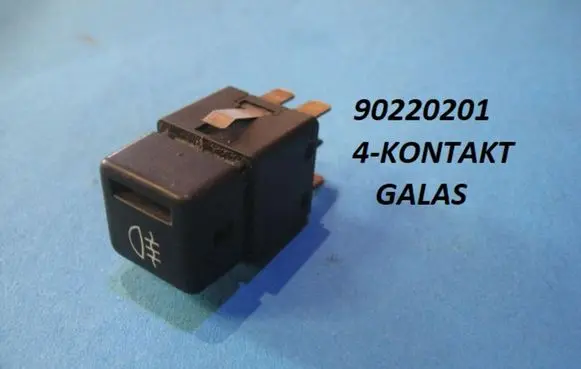 Opel Astra G Fog light switch 90220201