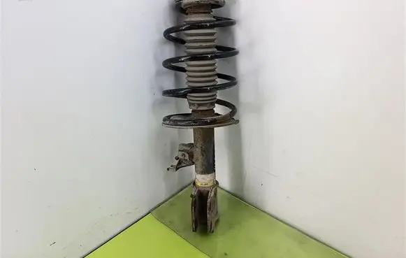 Front shock absorber with coil spring