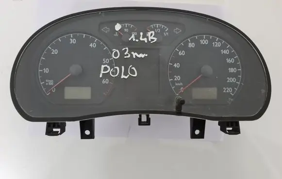 Volkswagen Polo Speedometer (instrument cluster) 6Q0920820