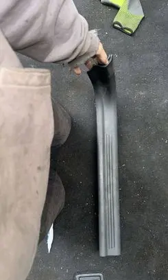 Volvo V50 Front sill trim cover 8641784 11137