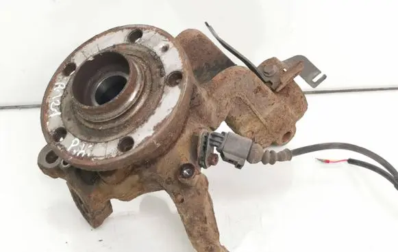 Volkswagen Touran I Front wheel hub spindle knuckle 10071150693 7H0927803