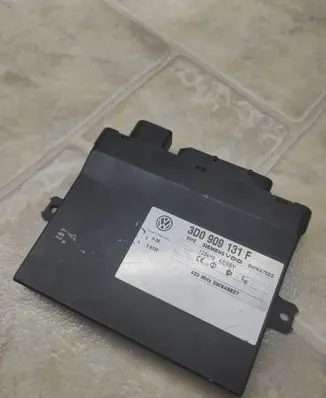 Volkswagen Touareg I Keyless (KESSY) go control unit/module 3D0909131F 5WK47022