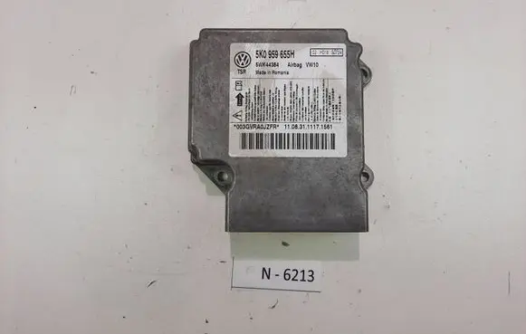 Volkswagen Golf VI Airbag control unit/module 5K0959655H