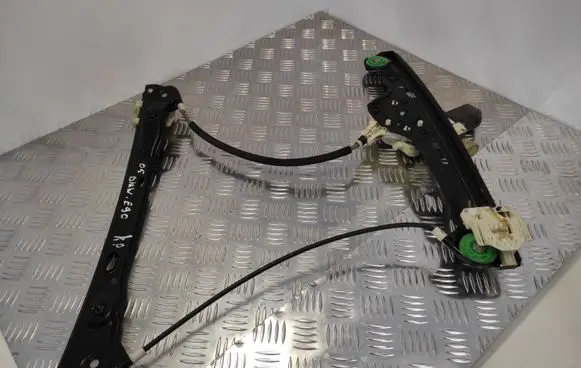 Front door window regulator with motor