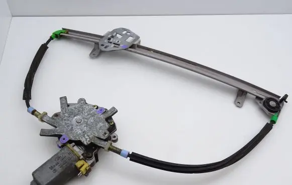 Ford Escort Front door window regulator with motor 91AB14553AB 91ABA23200BE
