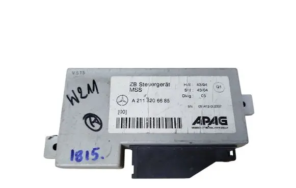 Mercedes-Benz E W211 Other control units/modules A2118206685