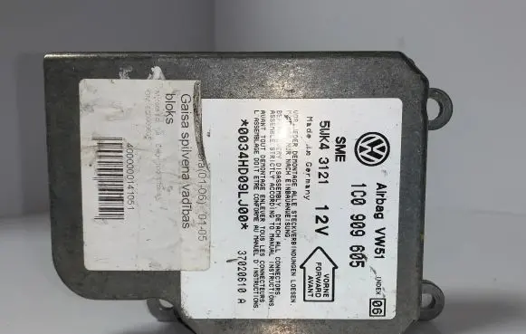 Ford Galaxy Airbag control unit/module 1C0909605 5WK43121 37020610A