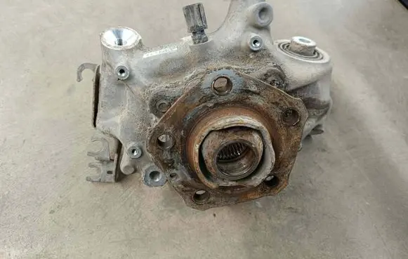Audi Q7 4M Rear wheel hub spindle/knuckle 4M0505431P 1142001A0231 200115