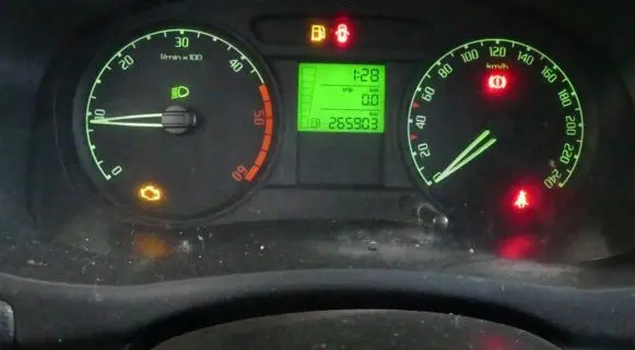 Skoda Fabia Mk2 (5J) Speedometer (instrument cluster) 5J0920801C IMPRK1259778