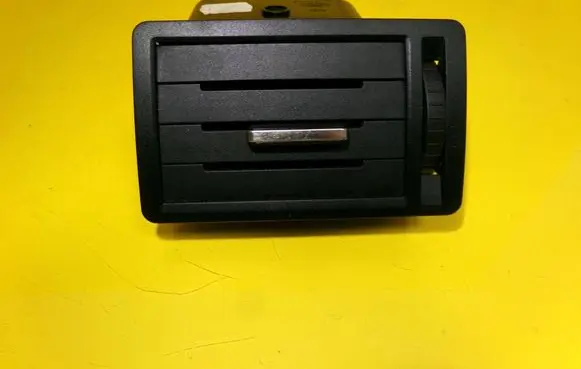 Dashboard side air vent grill/cover trim