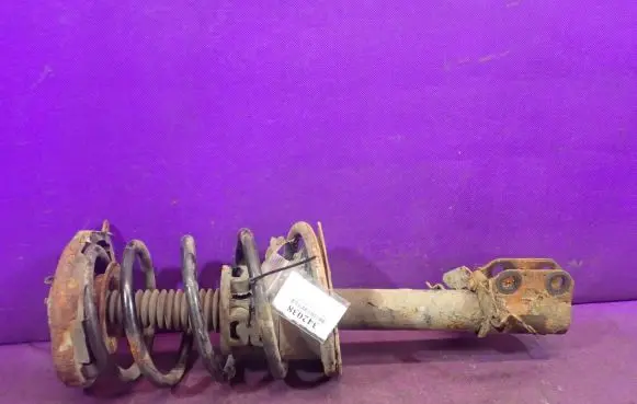 Renault Megane I Front shock absorber with coil spring