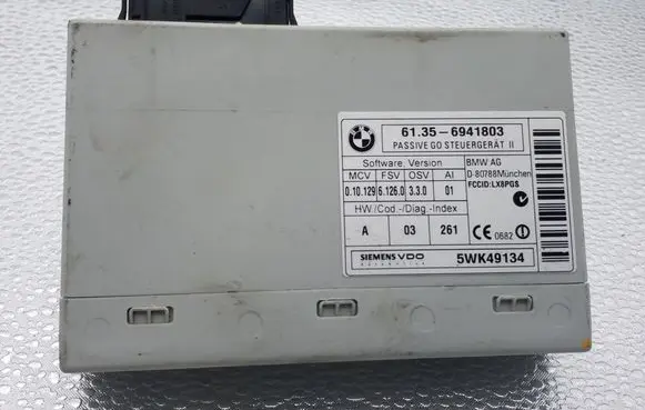 BMW 7 E65 E66 Comfort/convenience module 6941803 5WK49134