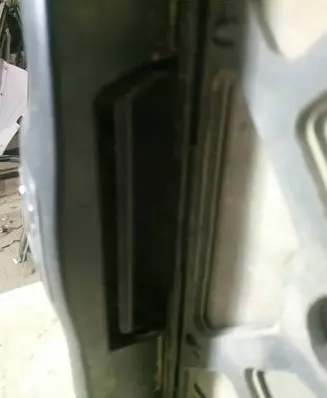 Peugeot 206 Tailgate/trunk/boot exterior handle 