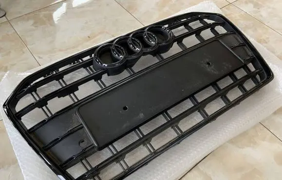 Audi A6 S6 C7 4G Front bumper upper radiator grill 4G0853653T 4G0853651L 4G0853651M