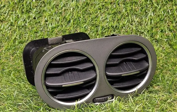 Dashboard side air vent grill/cover trim
