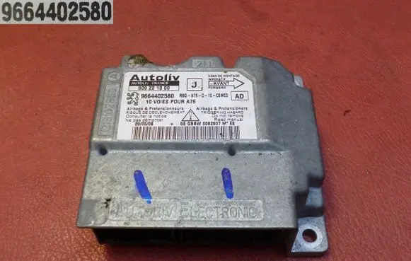 Peugeot 207 CC Airbag control unit/module 9664402580