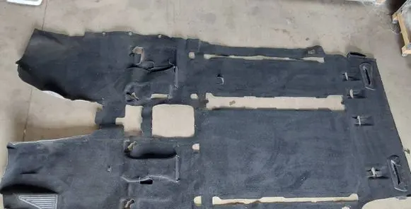 Toyota Sienna XL30 III Interior carpet 5851008260