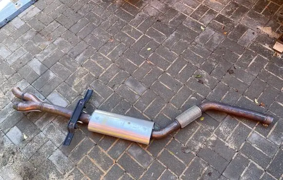 Jaguar F-Pace Exhaust gas pipe DAM237 82697172
