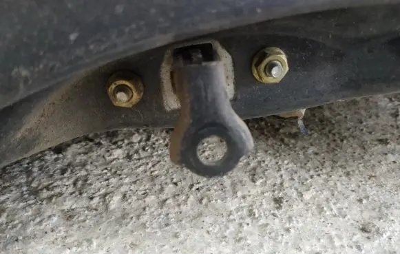 Toyota Corolla Verso E121 Rear door check strap stopper