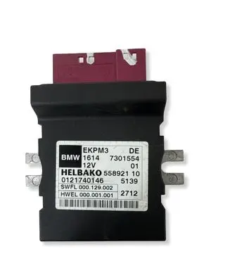 BMW 1 F20 F21 Fuel injection pump control unit/module 7301554 55892110 0121740146