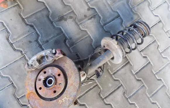 Citroen DS4 Front wheel hub spindle knuckle