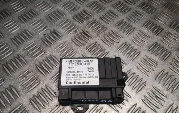 Mercedes-Benz E W212 Fuel injection pump control unit/module 2129000306 A2129000306