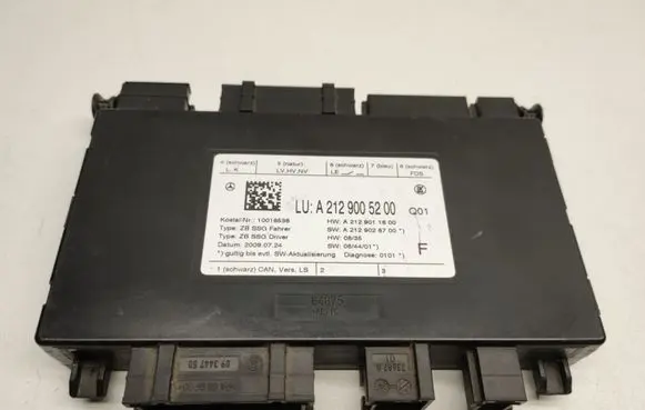 Mercedes-Benz E W212 Seat control module A2129005200