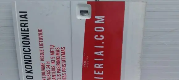 Ford Transit Rear door balta