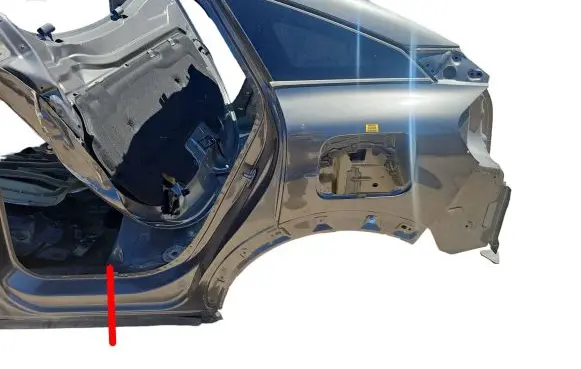 Citroen C4 III e-C4 Rear quarter panel 
