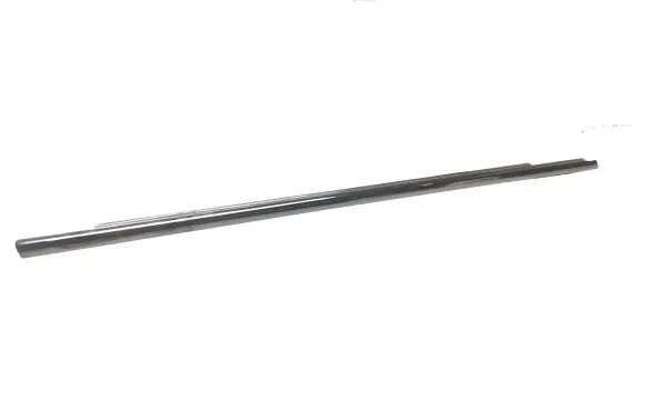 Front door glass trim molding
