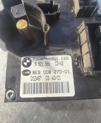 BMW 7 E65 E66 Engine control unit/module ECU 6921566 8ES00827001 012497