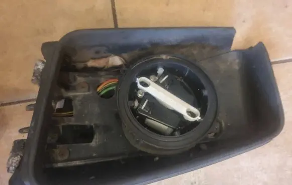 Audi 100 S4 C4 Front door electric wing mirror 006203 E10217226 E1302722