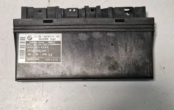 BMW 5 E60 E61 Comfort/convenience module 6978714 5WK49110