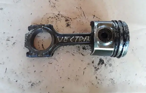 Opel Vectra C Piston with connecting rod NOCODE