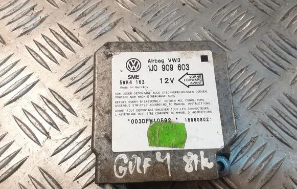 Volkswagen Golf IV Airbag control unit/module 1J0909603