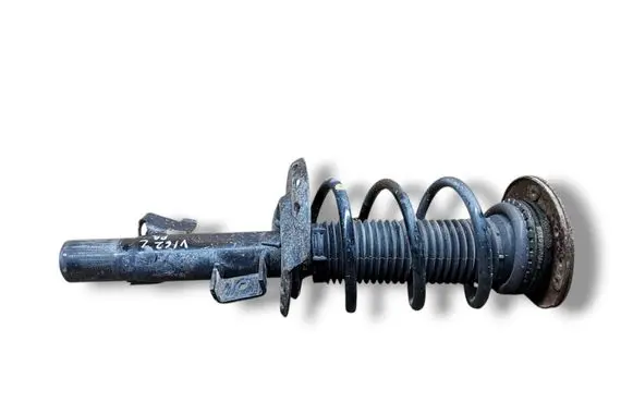 Front shock absorber with coil spring