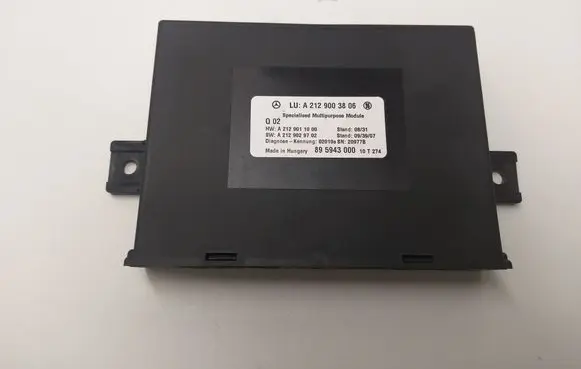 Mercedes-Benz E W212 Comfort/convenience module A2129003806 A2129011000 A2129029702