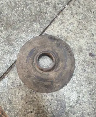 BMW 3 E46 Rear coil spring rubber mount 1136385