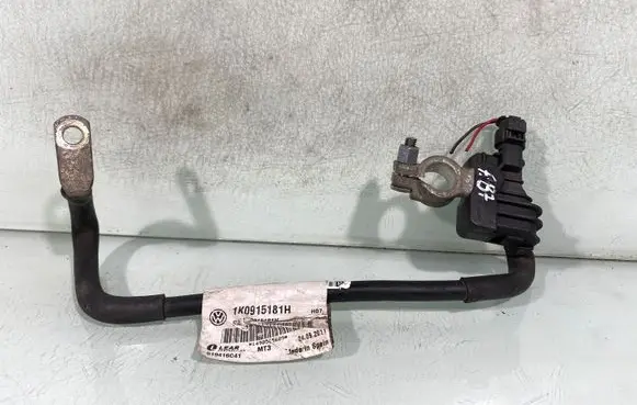 Volkswagen PASSAT B7 Negative earth cable (battery) 1k0915181h