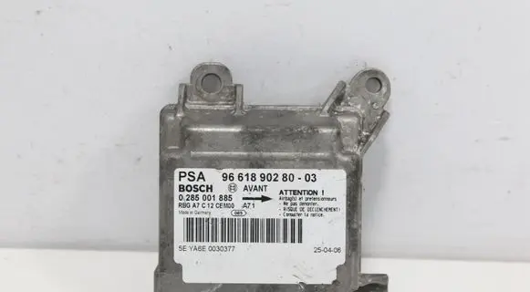 Peugeot 207 Airbag control unit/module 9661890280 0285001885