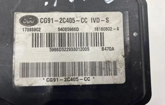 Ford Galaxy ABS Pump CG912C405CC 54085966D 17393902