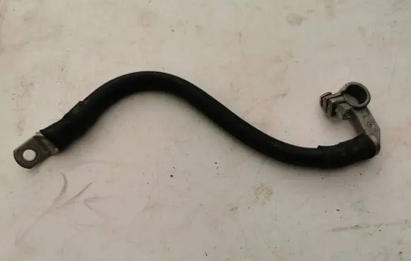 Volkswagen Touareg I Negative earth cable (battery) 7L0971225 080202