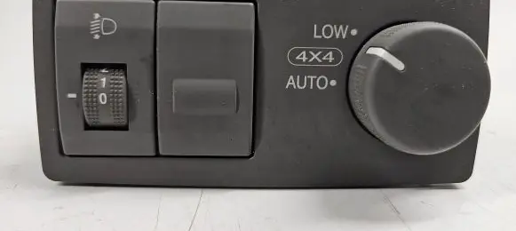 KIA Sorento Differential lock switch 