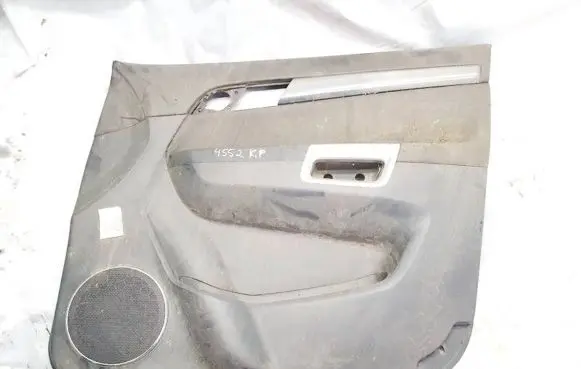 Front door card panel trim